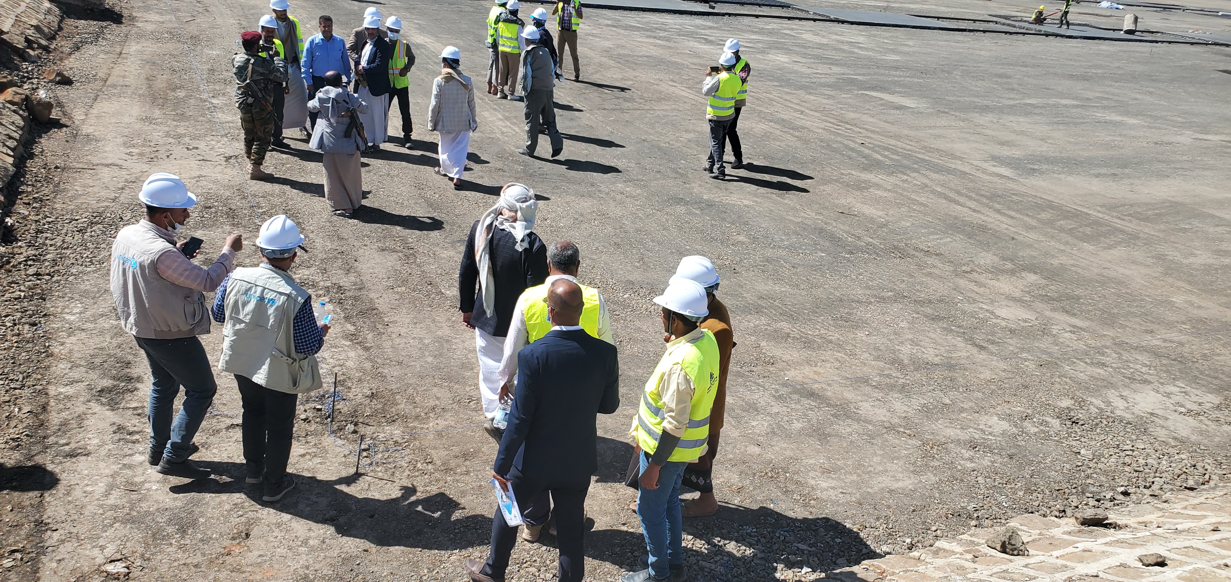 Rwad Construction field engineering crew